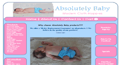 Desktop Screenshot of absolutelybaby.com.au